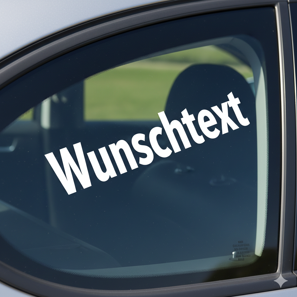 Individueller Aufkleber