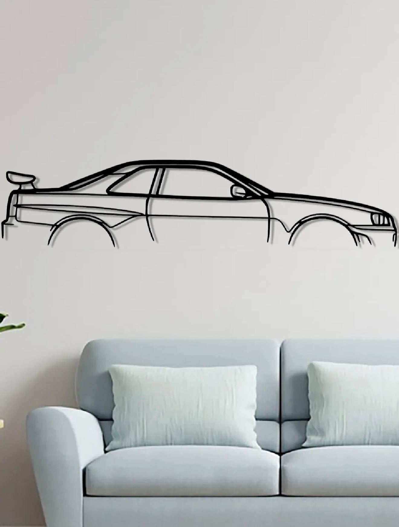 Wandbild Nissan Skyline R34 GTR