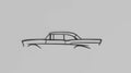 Wandbild Chevrolet Bel Air