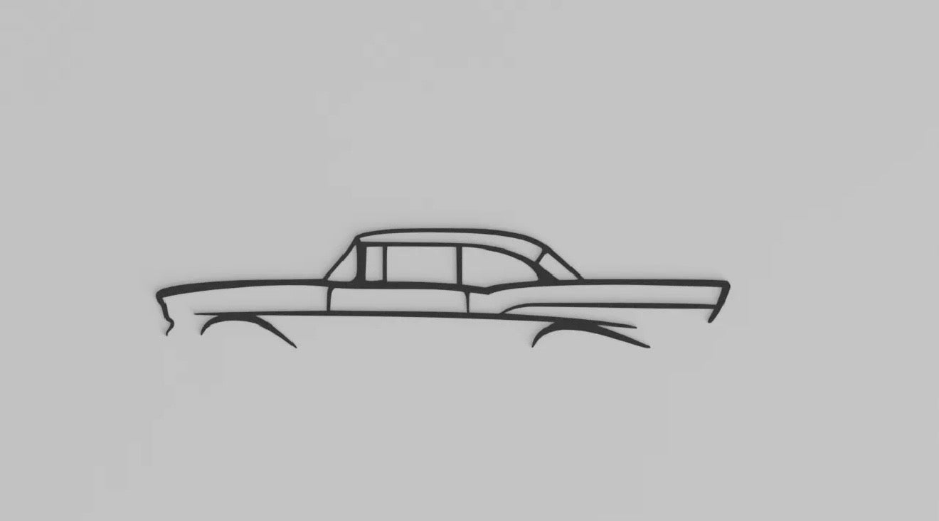 Wandbild Chevrolet Bel Air